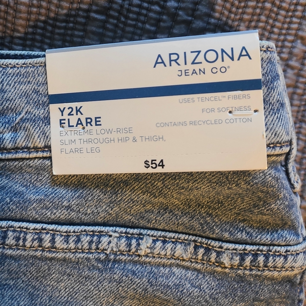 NWT Y2K Flare jeans size 15